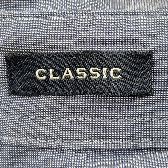 J Crew Solid Classic flex casual button down shirt Montclair Navy L TALL L0467 - Picture 4 of 9